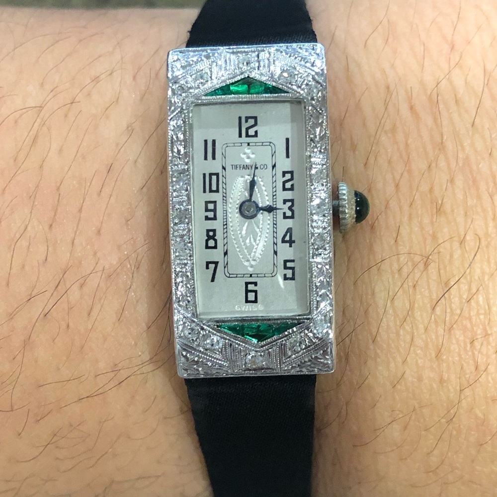 1920s Art Deco Tiffany and co watch